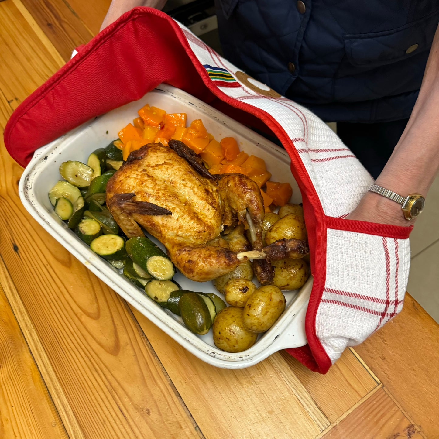 Double Oven Mitt